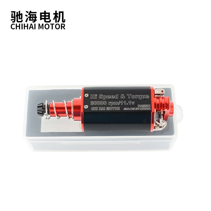 480Ultra-18TPA High Torque Large Silver Brush Airsoft Motor