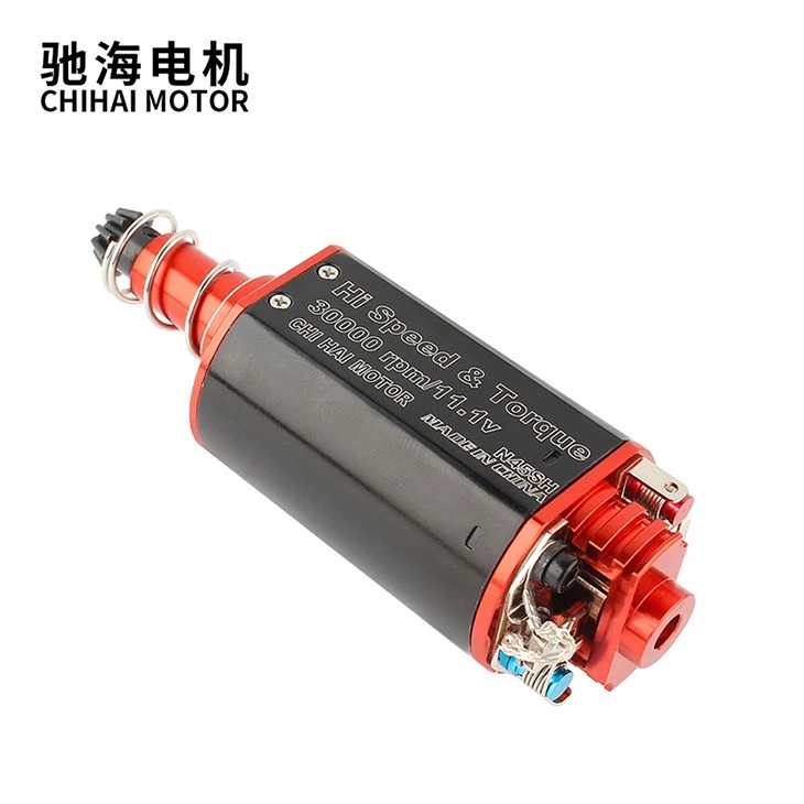 480Ultra-18TPA High Torque Large Silver Brush Airsoft Motor