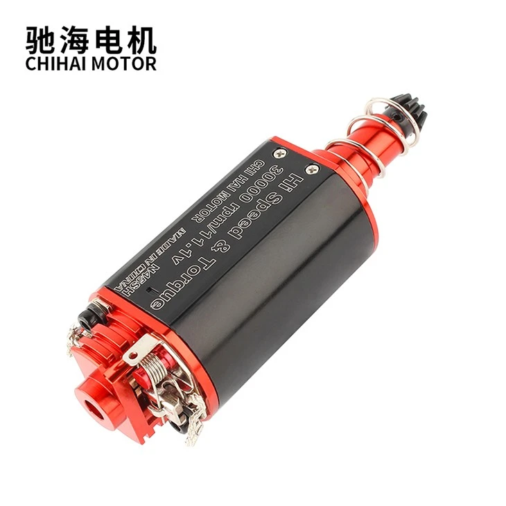 480Ultra-18TPA High Torque Large Silver Brush Airsoft Motor