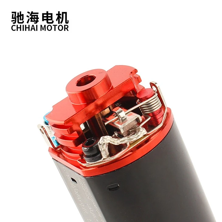 480Ultra-18TPA High Torque Large Silver Brush Airsoft Motor