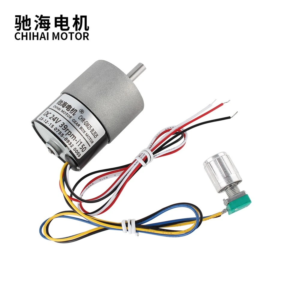 High Torque 12v 24v Brushless DC Gear Motor